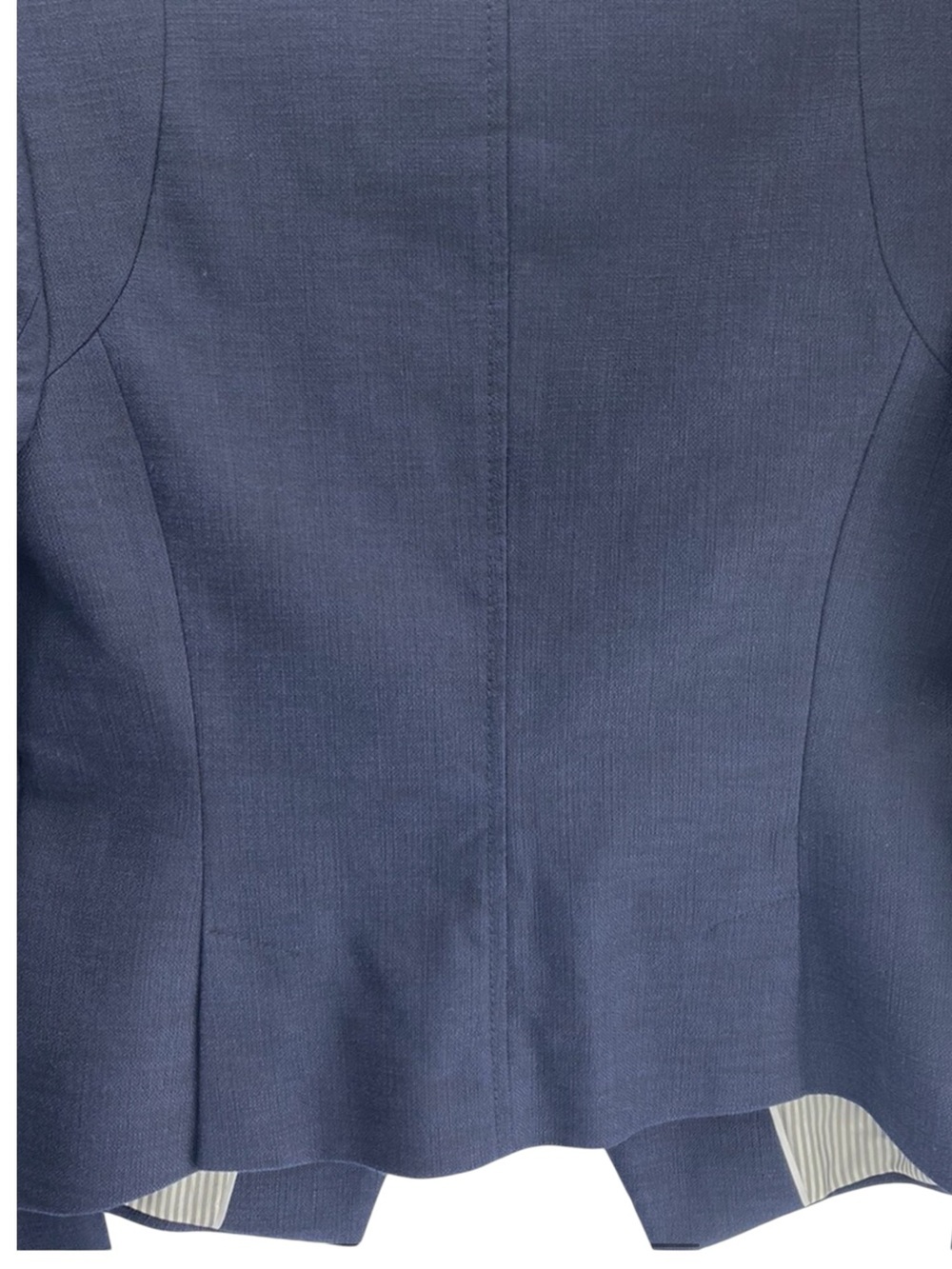 Banana Republic Military Cut Away Sailor Blazer Double Breasted Navy sz. 4 - Picture 10 of 16